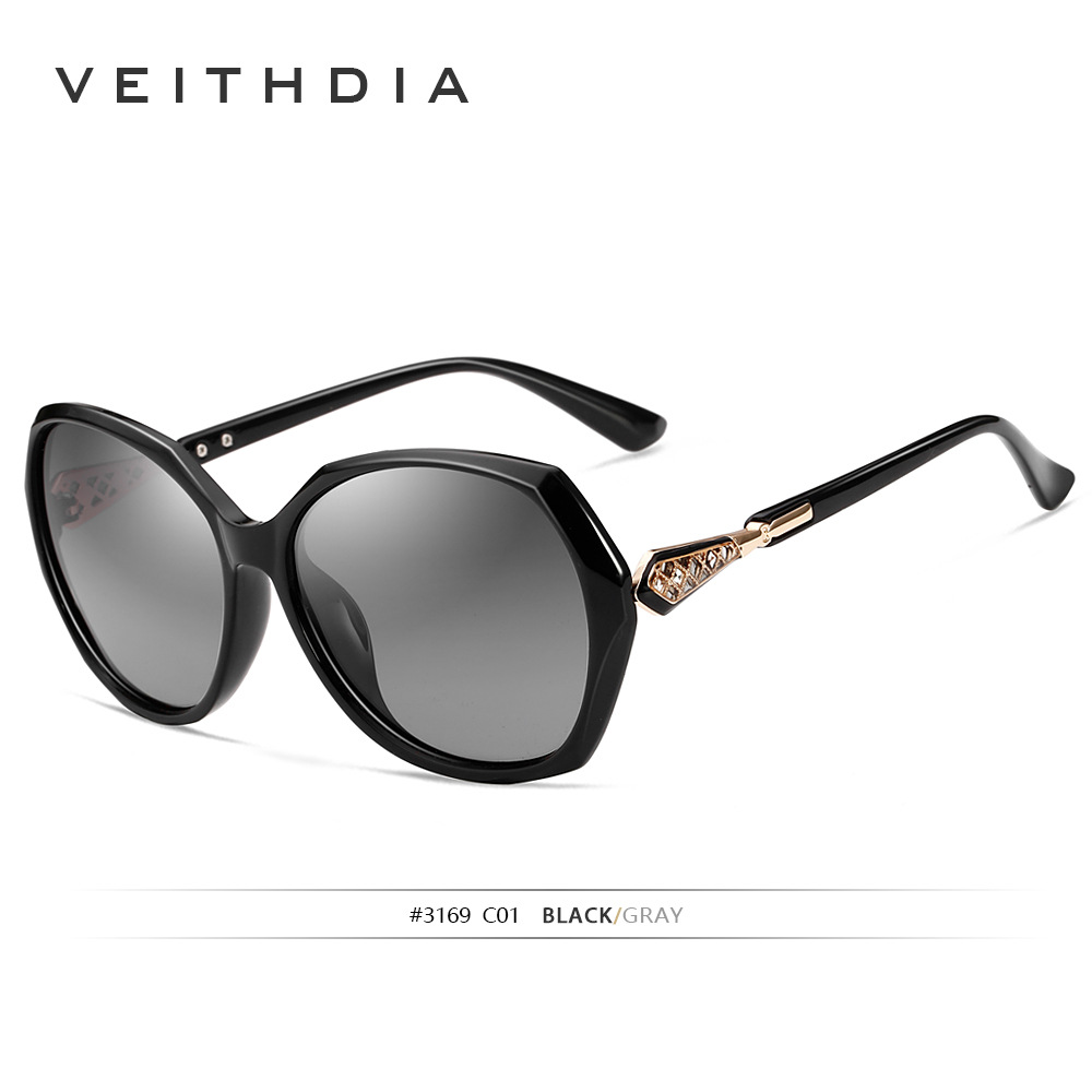 Gafas de Sol de protección UV polarizadas elegantes para mujer Gafas de Sol de conductor Gafas de sol 3169