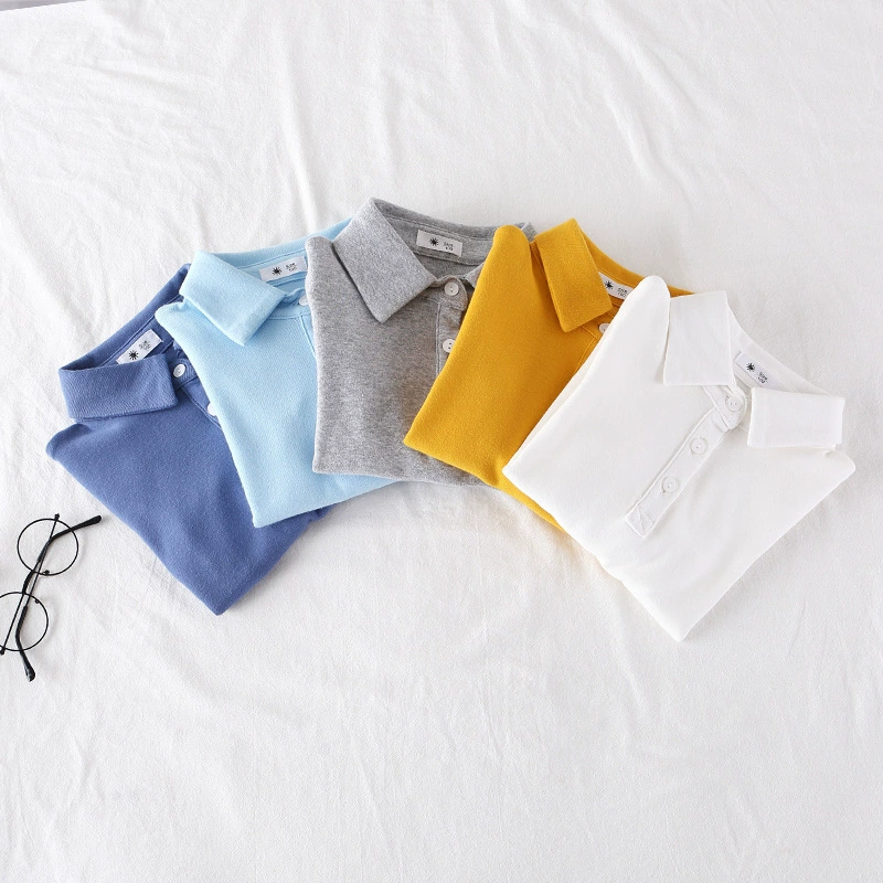 Детский костюм, белое polo, осенняя рубашка, детская одежда
