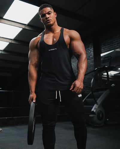 New muscle fitness brothers cross-border vest men's outdoor running casual sports fitness vest