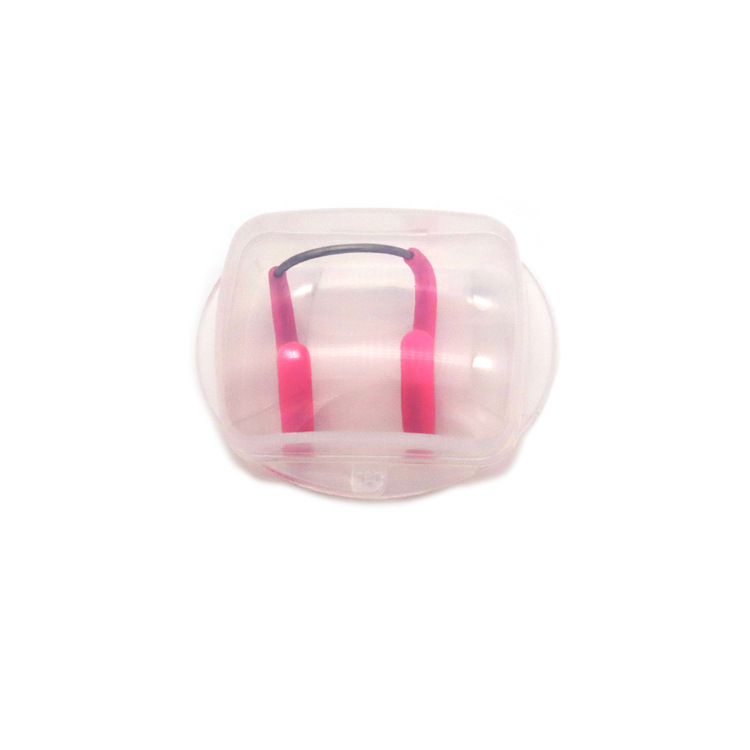 Huifip swimming equipment wholesale boxed professional waterproof non-slip soft steel wire metal nose clip