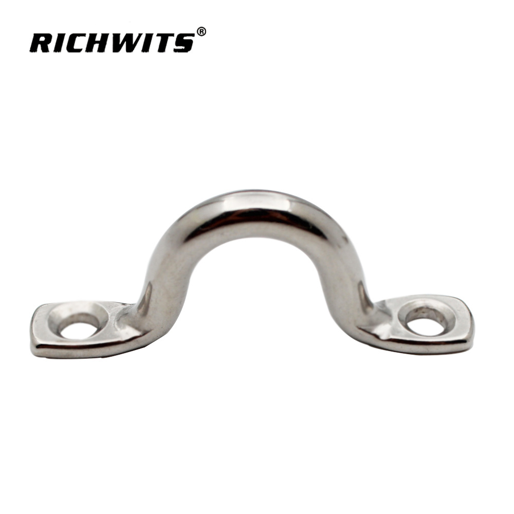 RICHWITS 不锈钢316骆驼背 手拉把手  游艇弓形拉手 峰 U型鞍座
