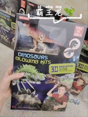 DIY toys for children educational dinosaur archaeological toys Tyrannosaurus rex Stegosaurus luminous toys children's scientific and educational toys