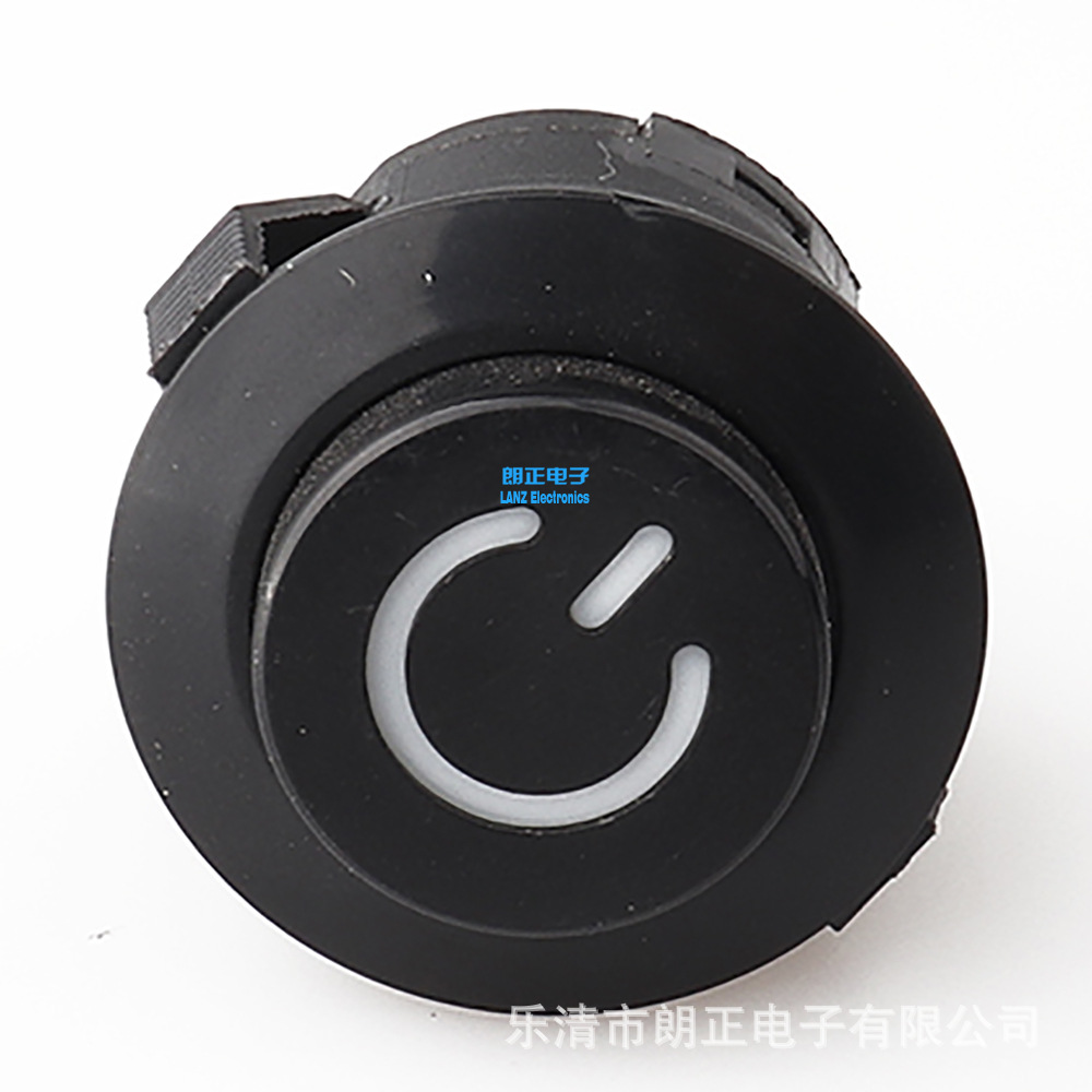 LANZMFG/朗正PBS-426AD 圆形带灯按钮开关一键启动