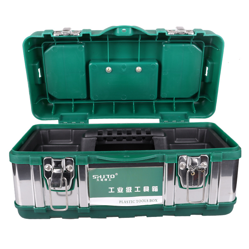 Fabricante ABS Caja de Herramientas portátil de plástico caja de herramientas de hierro caja de herramientas de acero inoxidable caja de arte soporte de hardware