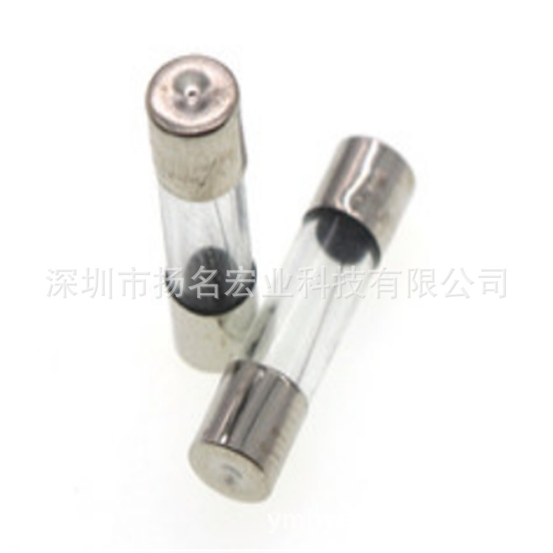 厂家直销玻璃保险管5*20MM2.5A透明保险丝一盒100只XD熔断器
