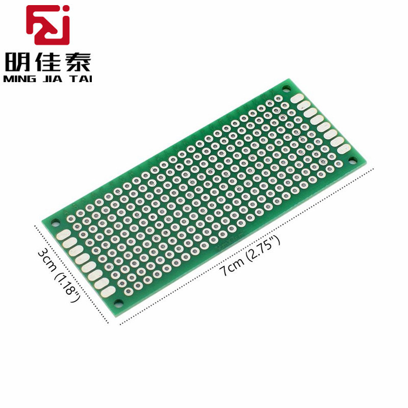 両面錫メッキ厚さ1.6ガラス繊維板錫スプレー実験板PCBすき間穴板|undefined