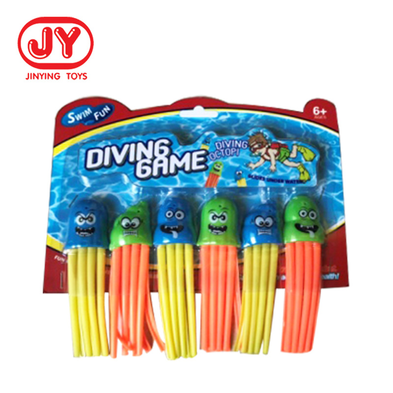 Amazon suministro de buceo juguetes para niños Piscina buceo pulpo Juguetes De Agua fábrica al por mayor