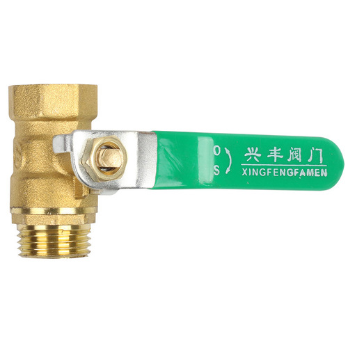 Extended handle copper ball valve, thickened brass inner wire, inner wire and outer wire, tap water switch wire, saliva valve, water pipe valve