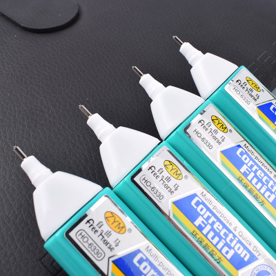 60 pieces of Free Horse HO-6330 correction fluid, quick-drying correction fluid ring, office supplies