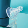 Children's pacifier, silica gel feeding bottle, wide neck