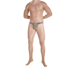 卿荷马油男士连体丝袜光亮超薄性感jj套自慰飞机情趣光腿紧身衣