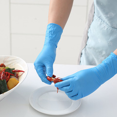 Disposable gloves Protective work safety PVC food catering surgical rubber waterproof powder-free composite nitrile gloves