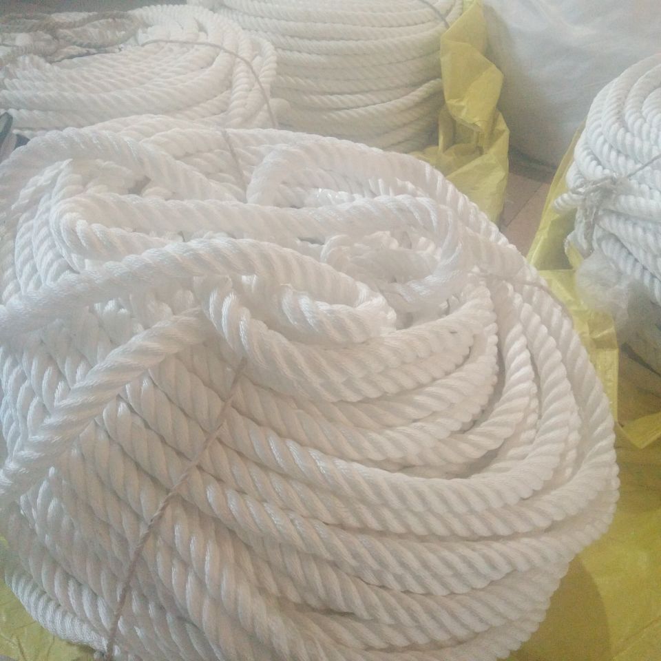 Cuerda de barco de filamento de polipropileno cuerda de anclaje de cable flotante Cuerda de nylon cable marino ácido y álcali PP resistente polipropileno