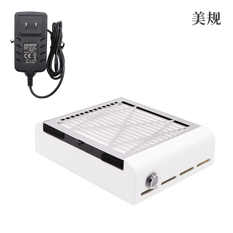 Aspirador de manicura fábrica al por mayor de alta potencia filtro japonés pulido máquina de polvo de uñas manicura aspiradora de escritorio