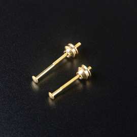 不锈钢对旋螺丝套 提梁壶手柄硅胶垫及螺丝套 茶壶盖珠铜螺母配件