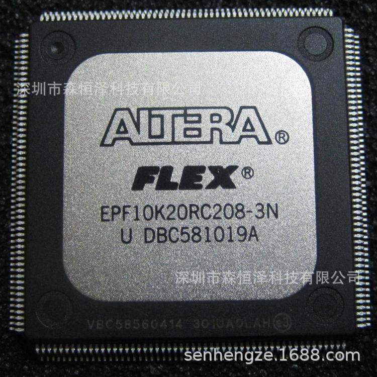 专营ALTERA/阿尔特拉进口IC EPF10K20RC208-3N QFP-208 全新原装