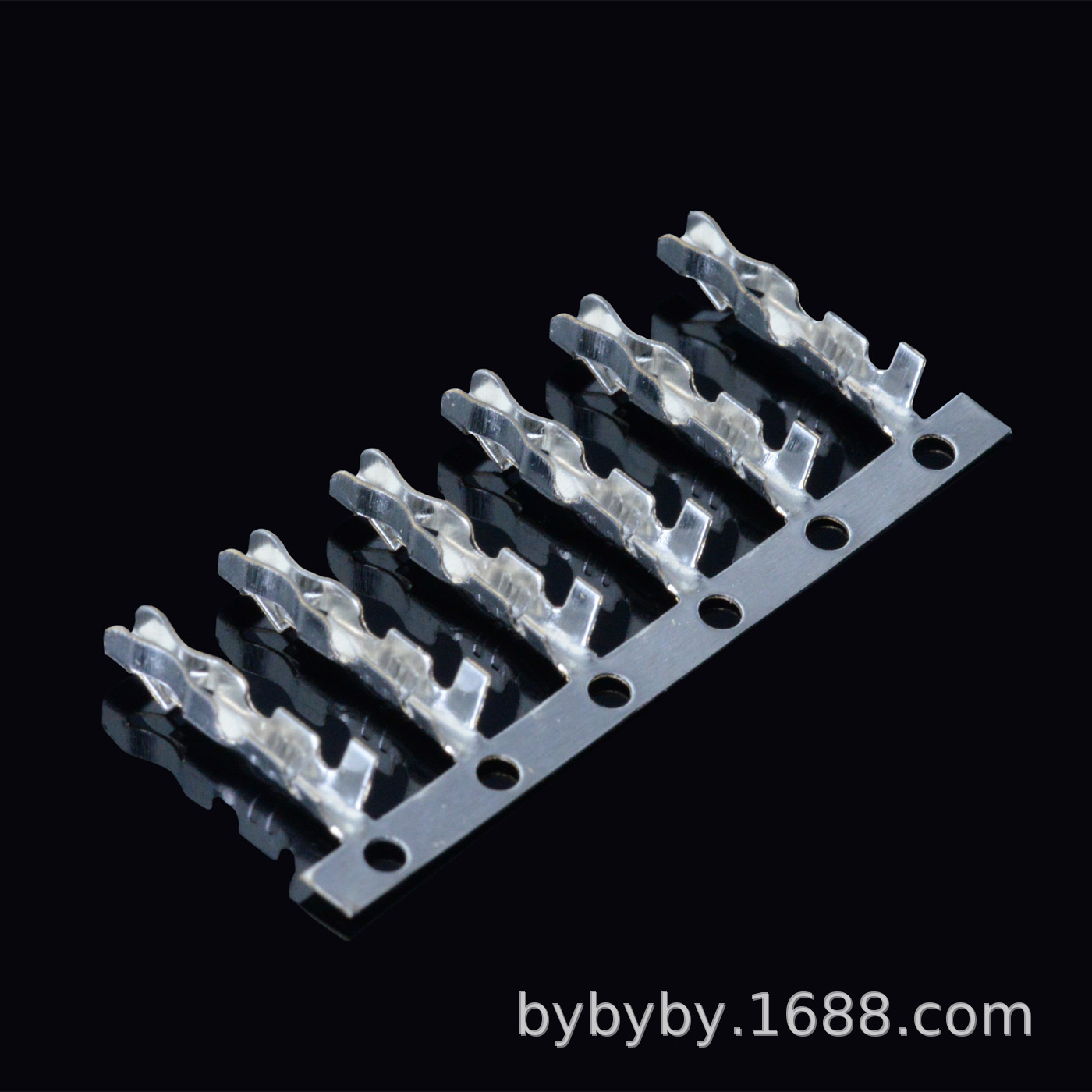 JVC-T (小4P) 盘装连带端子 2.5MM间距  接插件 柏雨BY连接器