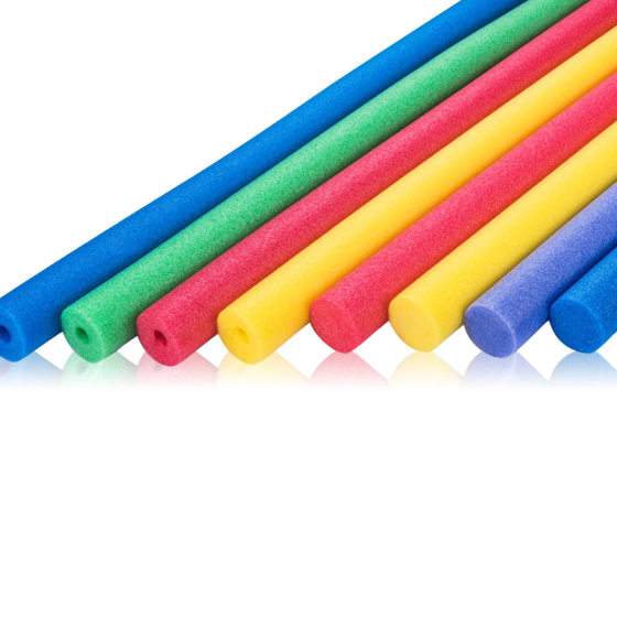 Solid Hollow Buoyancy Foam Stick Sponge Stick Floating Stick Floating Stick Children's Water Play Toys Gymnastics Stick Blindfolded Hit Stick