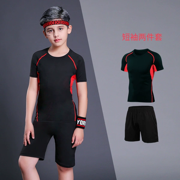 Red set, with short sleeve
