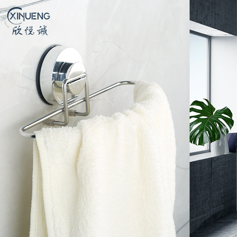 New Punch-Free Traceless Suction Cup Towel Rack Bathroom Toilet Hand Towel Hanger Kitchen Rag Suction Cup Towel Ring New Punch-Free Traceless Suction Cup Towel Rack Bathroom Toilet Hand Towel Hanger Kitchen Rag Suction Cup Towel Ring
