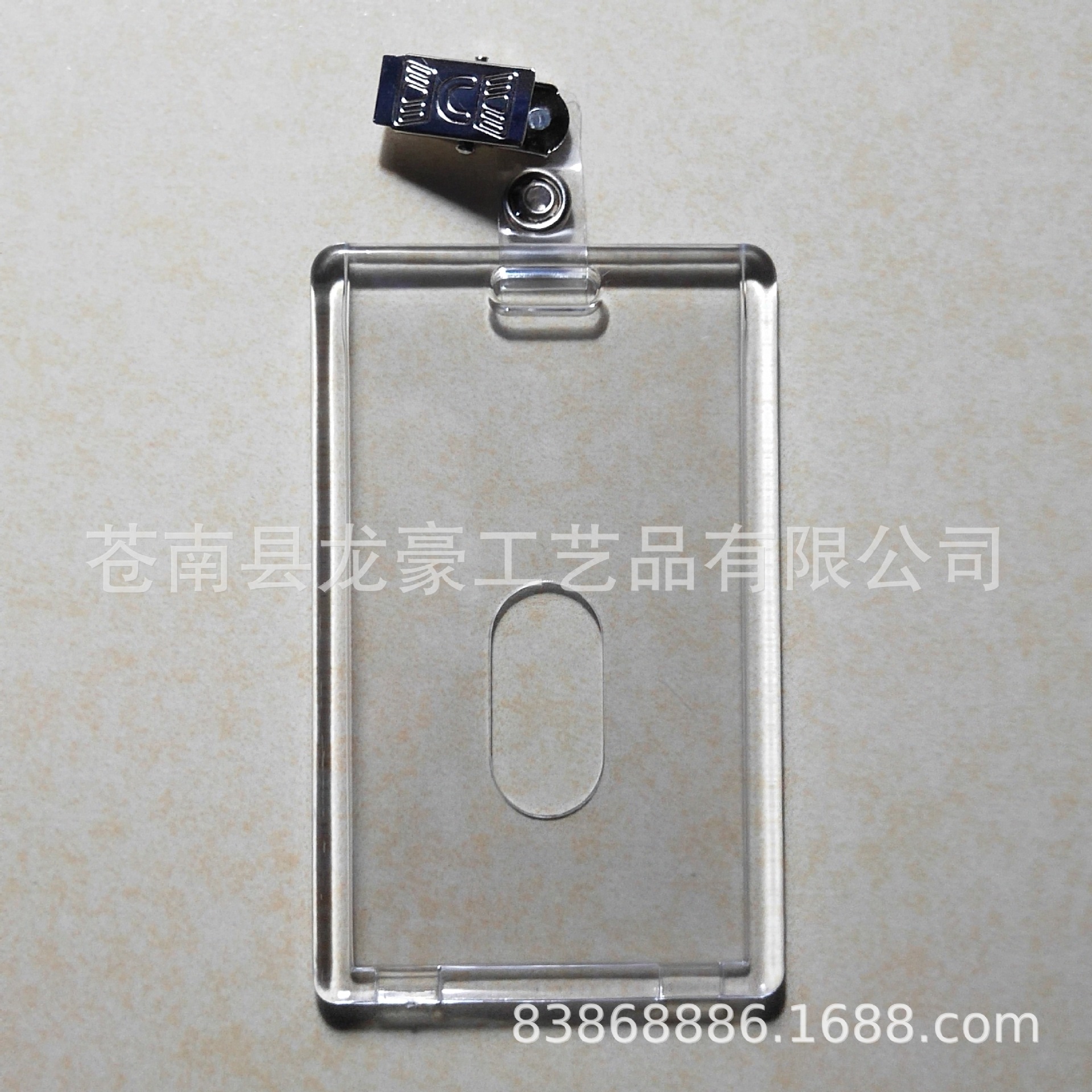 supply Hard plastic Ferrule Work permit sets transparent Card Holder Certificates Stuck Hard plastic Card rack transparent Stuck