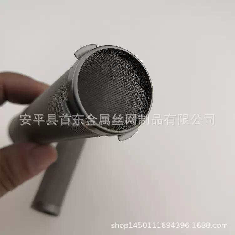 喷枪喷头油漆6080100目不锈钢边过滤网涂料滤筒定做