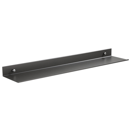 Gun gray bathroom rectangular storage rack mirror front rack space aluminum bathroom storage rack 30/40/50/60cm