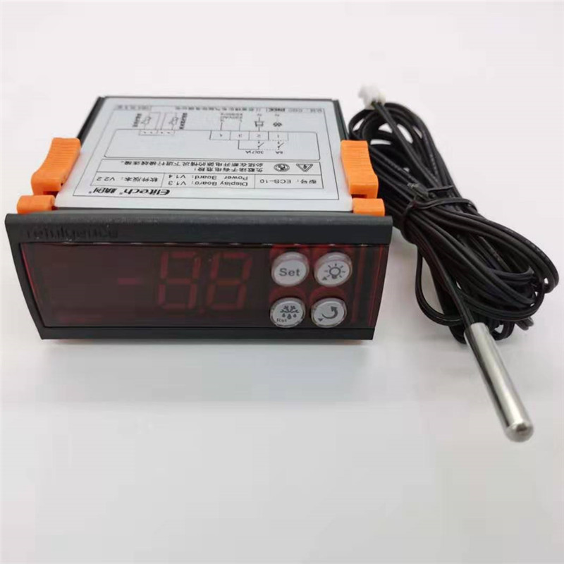 Jingchuang ECS-10 cake cabinet thermostat temperature display freezer display cabinet temperature control instrument display Jingchuang ECS-10 cake cabinet thermostat temperature display freezer display cabinet temperature control instrument display