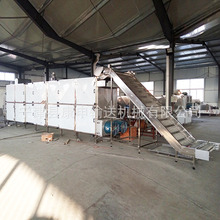 污泥硅隧道式烘干机流水线箱式热风循环干燥机多层连续式烘干机