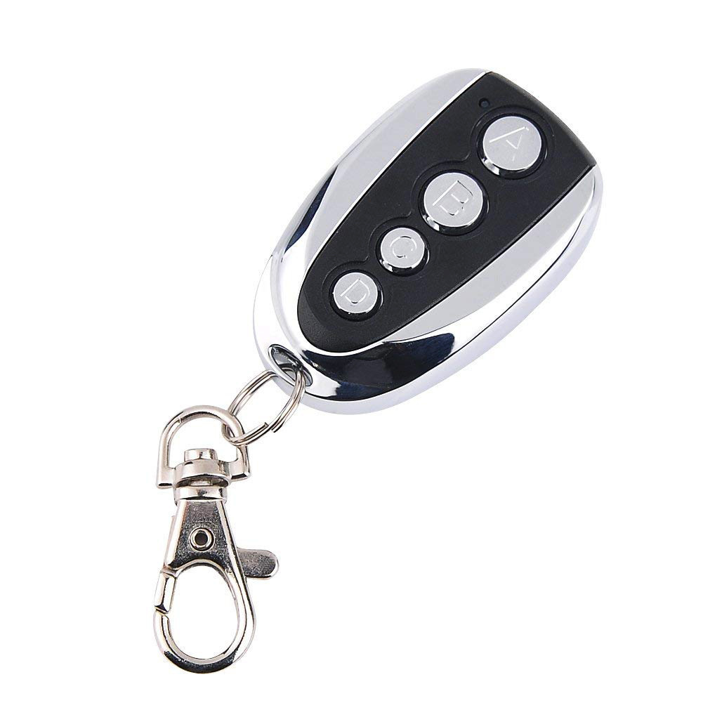 EV1527金属学习码无线遥控器电动门窗设备控制发射报警遥控 433M