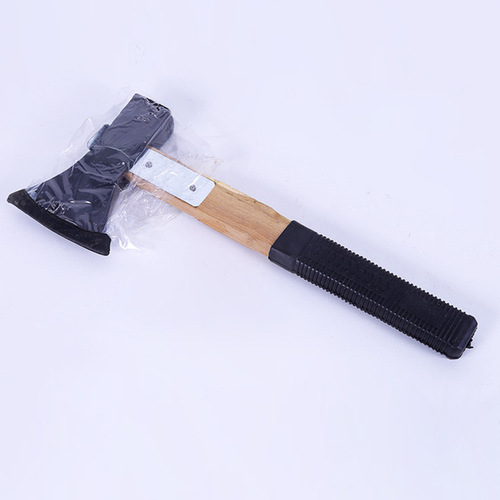 Agricultural tools large ax grilled blue Dehui Sophora wood handle glue handle non-turning reinforced lace double-edged woodworking ax