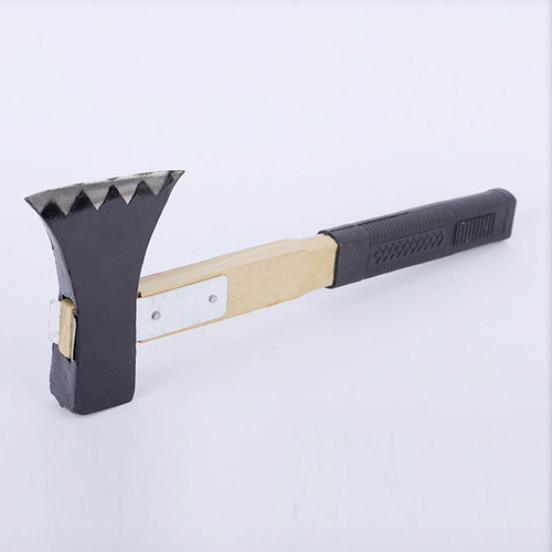 Agricultural tools large ax grilled blue Dehui Sophora wood handle glue handle non-turning reinforced lace double-edged woodworking ax