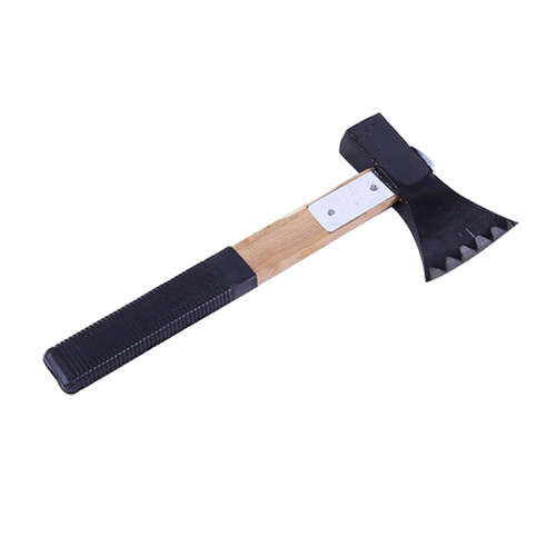 Agricultural tools large ax grilled blue Dehui Sophora wood handle glue handle non-turning reinforced lace double-edged woodworking ax