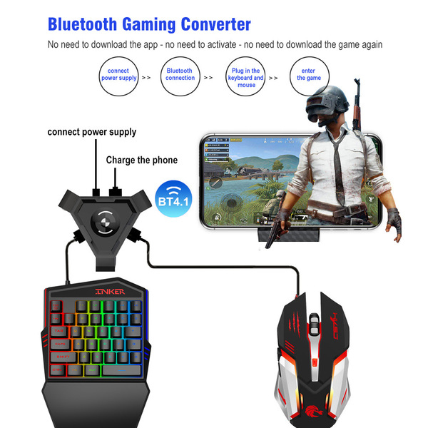 35 -key film colorful one -handed game keyboard Xiaobiao handicap…