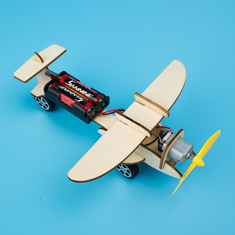 Glider for elementary school students, airplane, work materials set, handmade, mini experiment