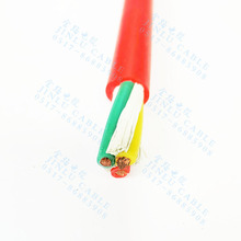 YGCR450/750V硅橡膠耐高溫180度電纜2 3 4 5芯*1.5 2.5 4 6 10 16