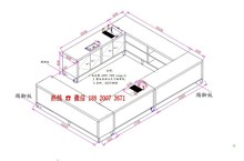 CAD设计装潢全套奶茶店策划新开店布局效果图水电图弧形水吧酒吧