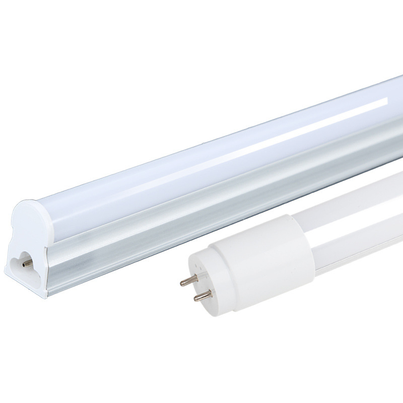 LED strip light, T8 complete bracket set, T5 integrated ceiling strip light for office use, 18W fluorescent tube, 1.2 meters.