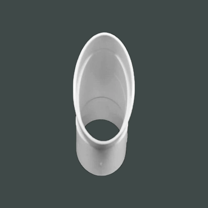 Заводская оптовая PVC45° косой плоский изгиб плоские трубы Прямой сток унитаз сдвиг плоская арматура