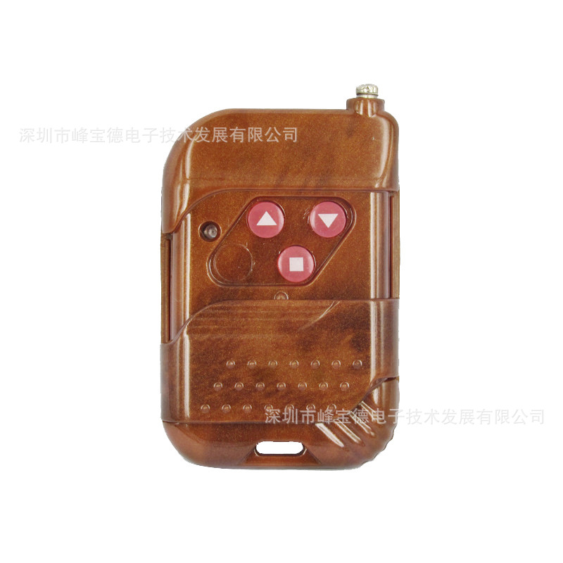 433.92兆拷贝对拷快拷伸缩门道闸自动门桃木三键通用型复制遥控器