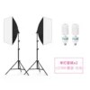 Soft light box*2+lamp frame*2+175W spiral bulb*2