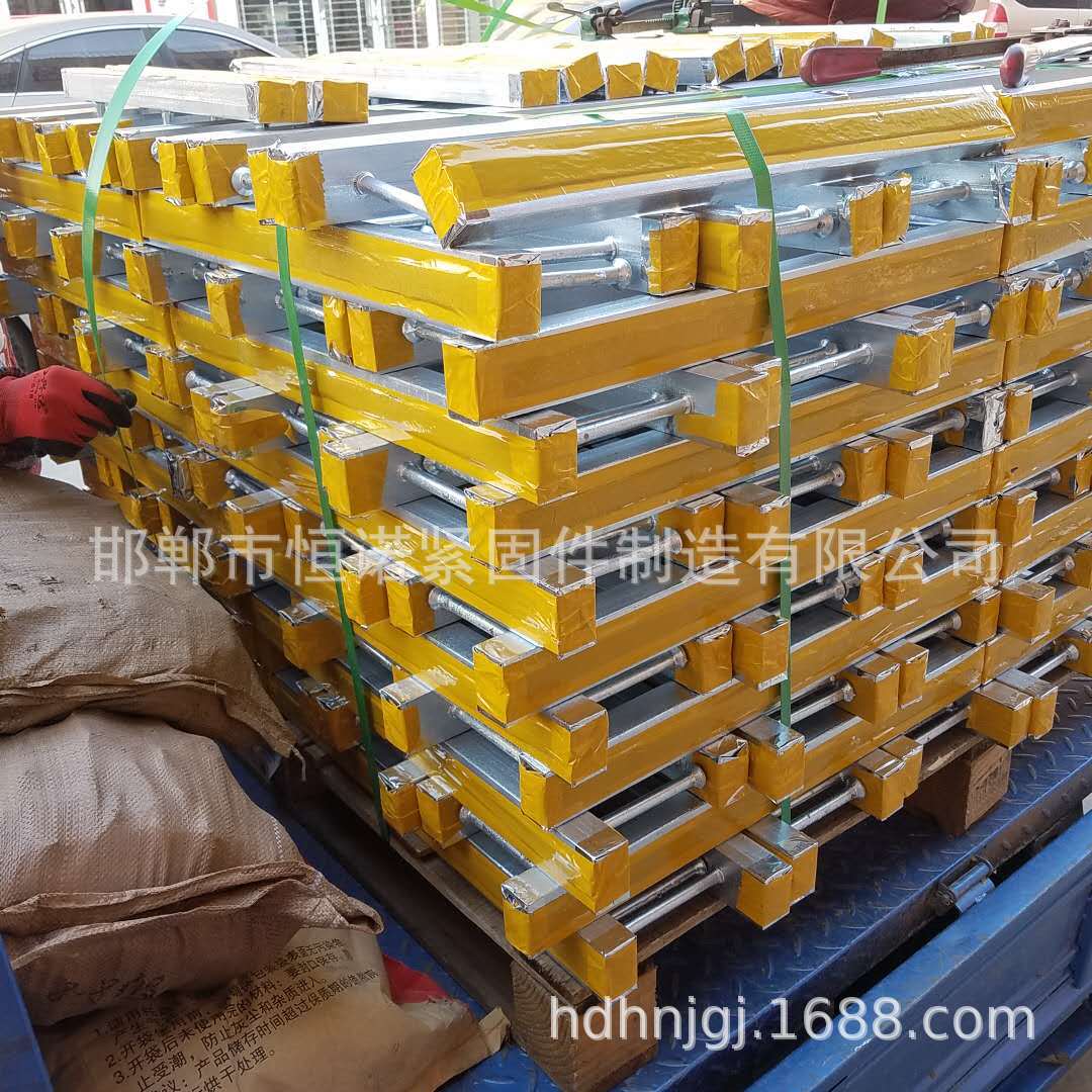 恒诺管廊预埋槽道 40*22哈芬槽 热镀锌T型螺栓规格多发货快