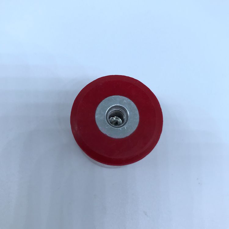 低压柜体装置配套件：MNS30*30 M6红色绝缘子，圆柱形绝缘子