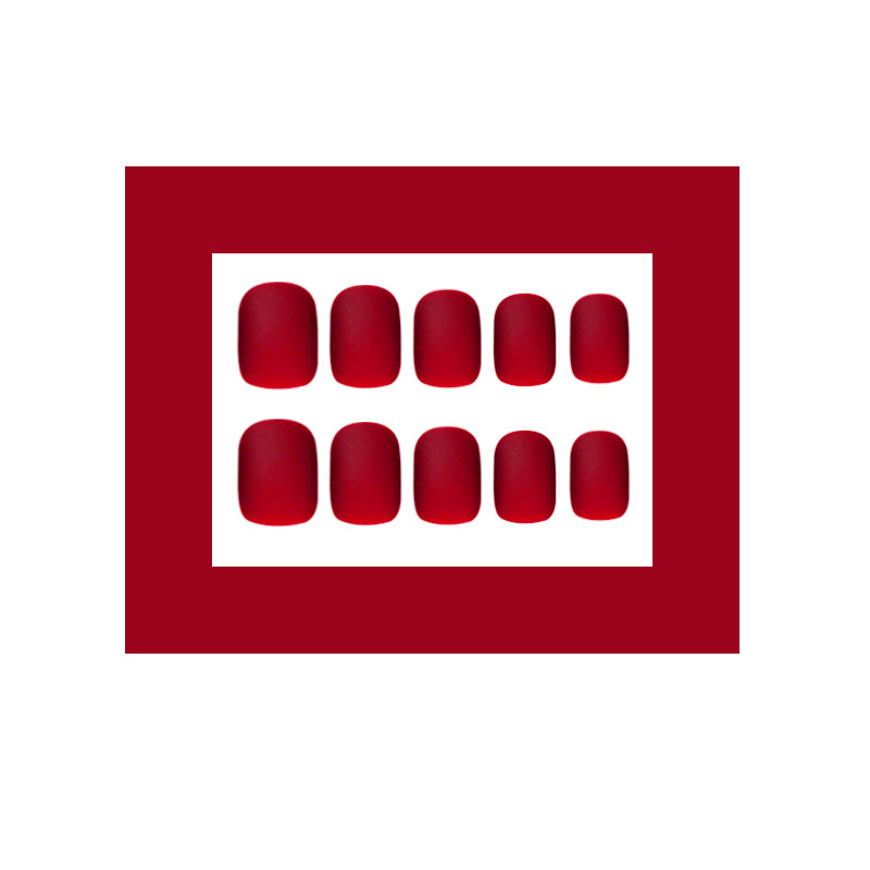 Ventas transfronterizas en caliente de vino retrógrado estilo elegante parche de uñas blanqueadoras dulces y suaves para usar uñas image 5
