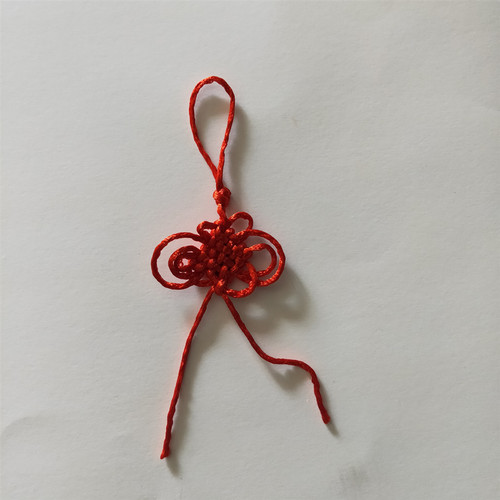 China knot tassel wholesale handmade accessories Chinese knot with tassel 15cm handmade hanging decoration parts