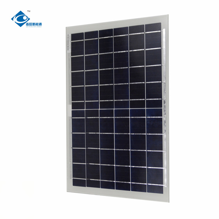 余姚志旺 十年工厂10W多晶硅玻璃层压太阳能裸板18V可配铝框0.56A