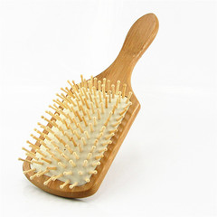 Nan bamboo massage airbag large comb hairbrush, hair care comb, anti-static solid wood comb, solid wood tooth comb, wooden multi-purpose comb