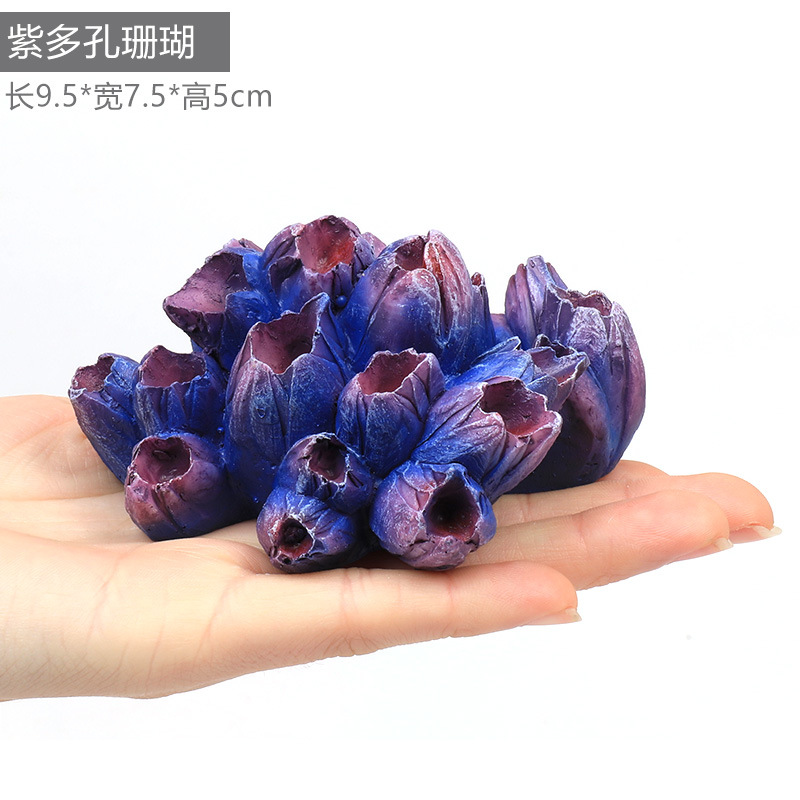 Pecera acuario paisaje coral rocalla Shell simulación falsa agua plantas mar agua tanque decoración conjunto artesanía adornos