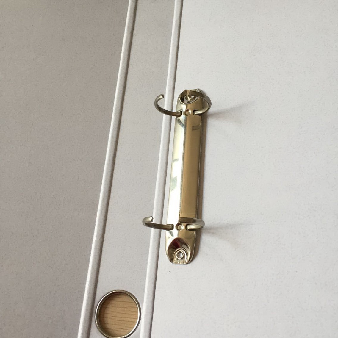 (2개) 사무용품 2 홀 종이 폴더 A4 2 홀 느슨한 잎 빠른 작업 폴더 데이터 사무실 저장 파일 폴더 도매