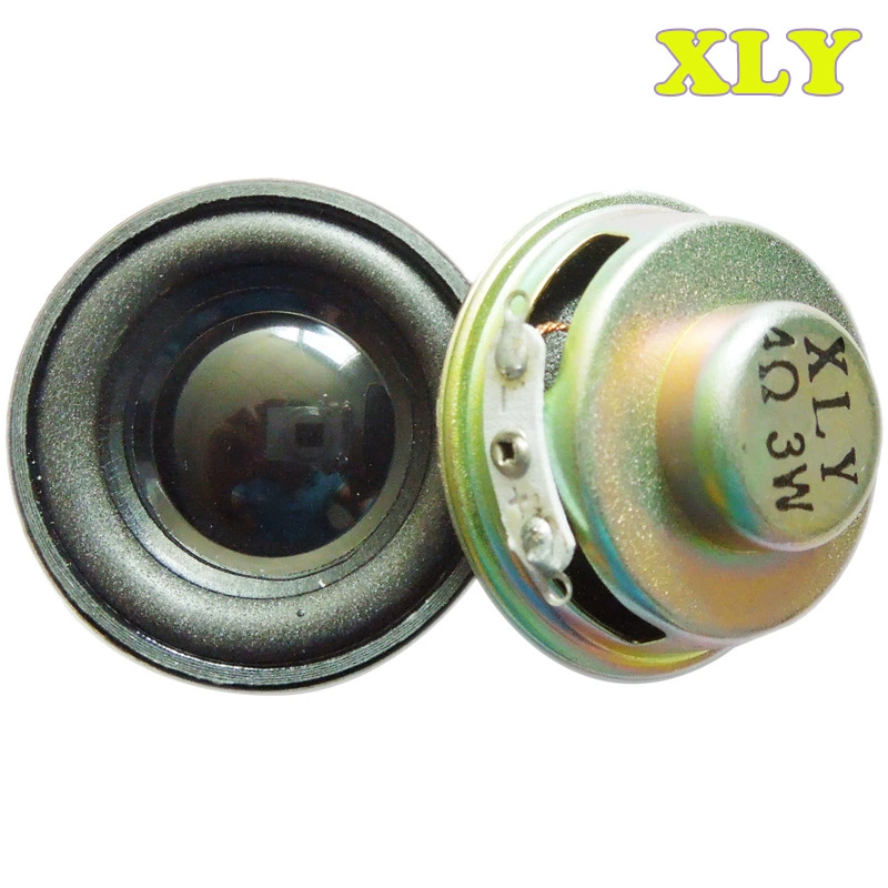 Полная сеть, низкая цена, 40 мм, внутренний магнитный динамик, пузырьковый край, черный, яркий, выпуклый колпачок, подарочный динамик 1.5inch полнодиапазонный динамик